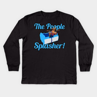 People Mover - Splash Mountain Kids Long Sleeve T-Shirt